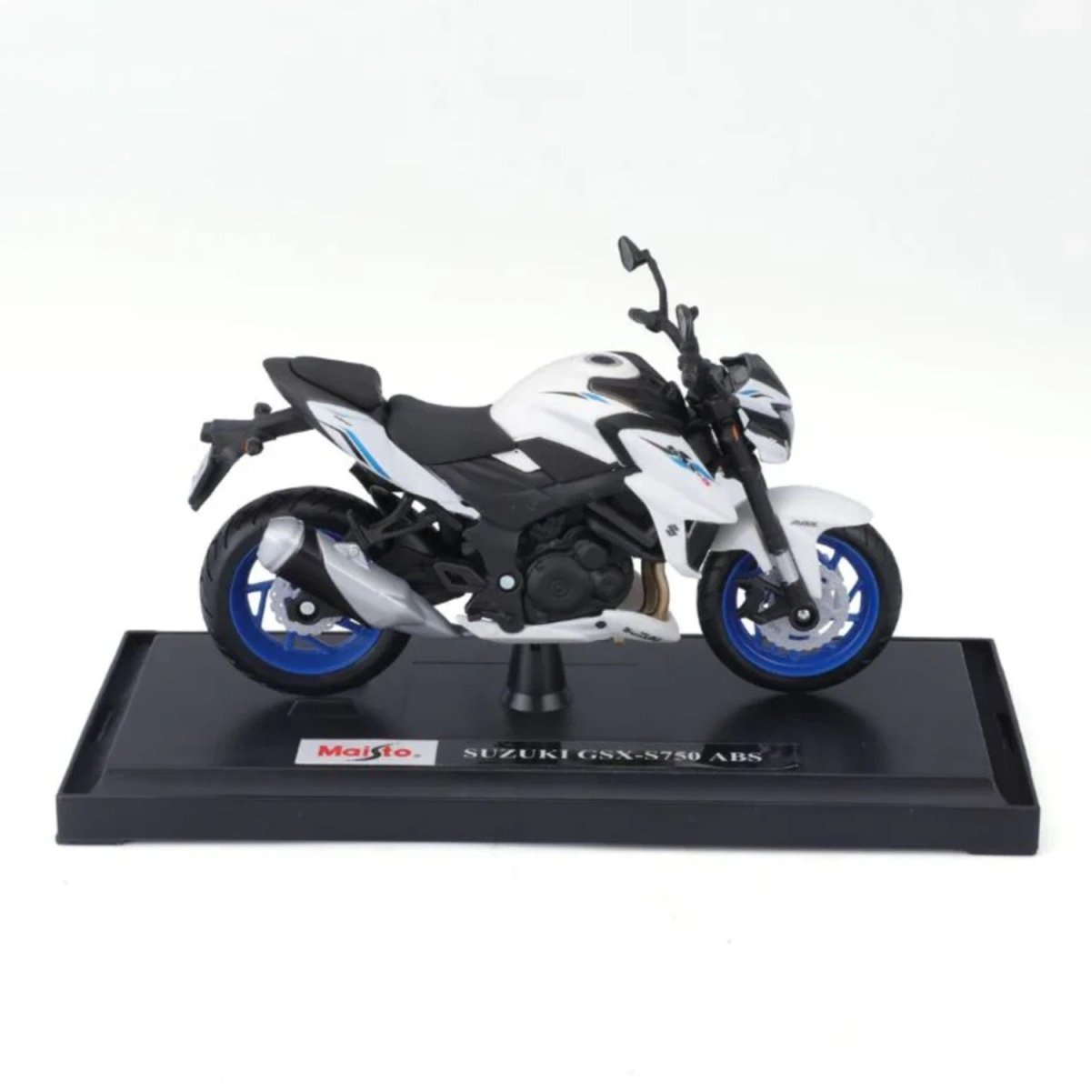 Maisto Special Edition Suzuki GSX - S750 ABS 1:18 Ölçekli, Die - Cast Metal Gövdeli, Detaylı İşçilik ve Sergileme Standlı Koleksiyonluk Model - Roket Oyuncak