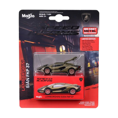 Maisto Speed Icons Lamborghini Sian FKP 37 Metalik Yeşil - Roket Oyuncak