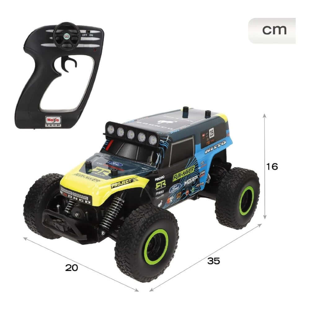 Maisto Tech RC Ford Bronco Off - Road Brocky - Roket Oyuncak