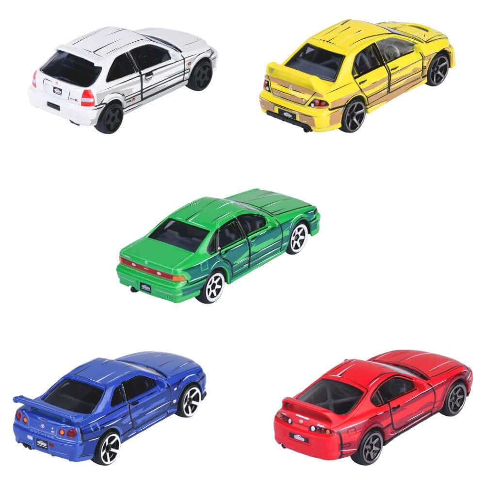 Majorette 5'li Diecast Koleksiyon Arabaları Seti Japan Series - Roket Oyuncak