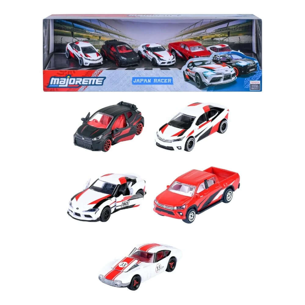 Majorette 5'li Giftpack Model Araçlar Japan Racer - Roket Oyuncak
