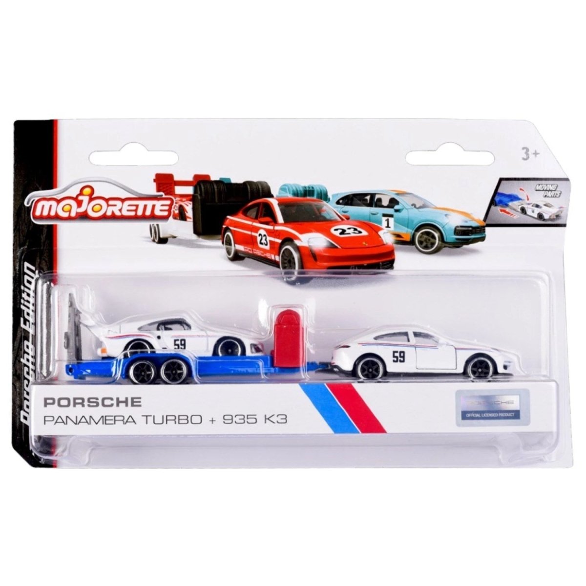 Majorette Porsche Edition Porsche Panamera Turbo + 935 K3 - Roket Oyuncak