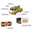 Majorette Vw The Originals Deluxe Serisi Golf MK 1 Kırmızı - Roket Oyuncak