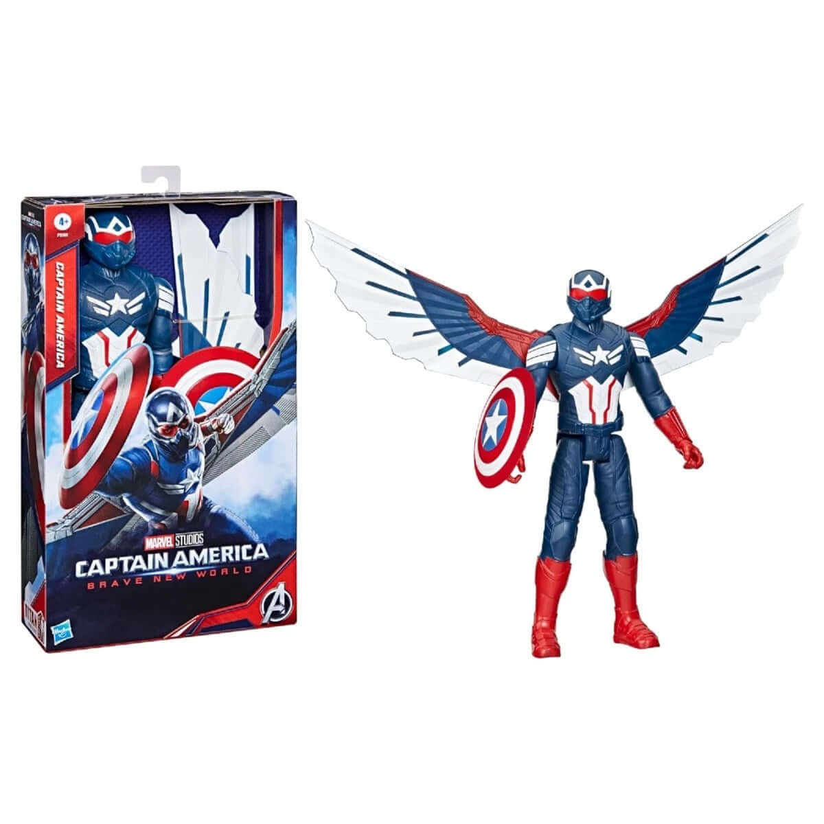 Marvel Studios Titan Deluxe Captain America Brave New World - Roket Oyuncak