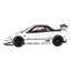 Mazda AZ - 1 Liberty Walk LB40 2024 Tokyo Auto Salon White RHD 1:64 Diecast Model Araba - Roket Oyuncak