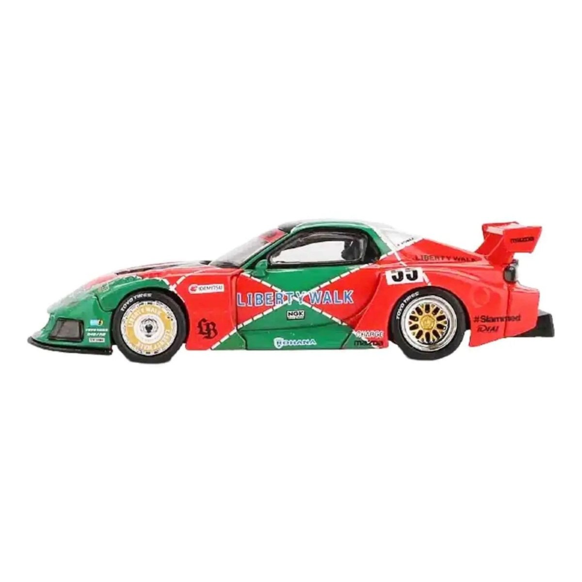 Mazda RX - 7 LB - Super Silhouette 787B RHD 1:64 Diecast Model Araba - Roket Oyuncak