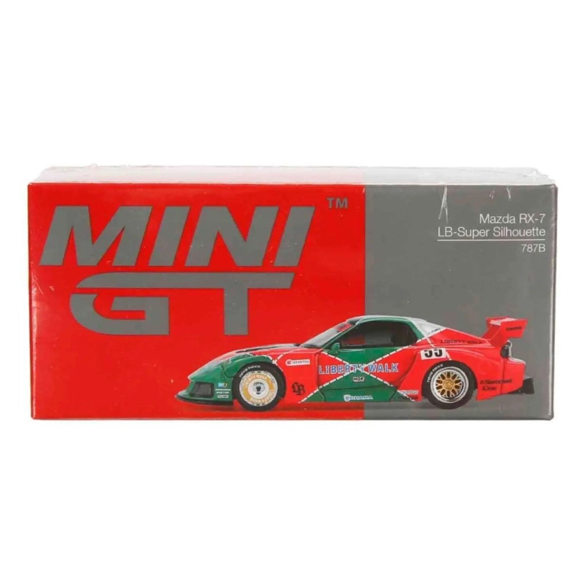 Mazda RX - 7 LB - Super Silhouette 787B RHD 1:64 Diecast Model Araba - Roket Oyuncak