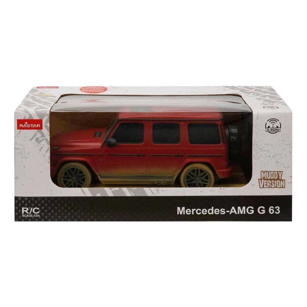 Mercedes AMG G63 Muddy Uzaktan Kumandalı Araba 2.4GHz Off Road RC Araba - Roket Oyuncak