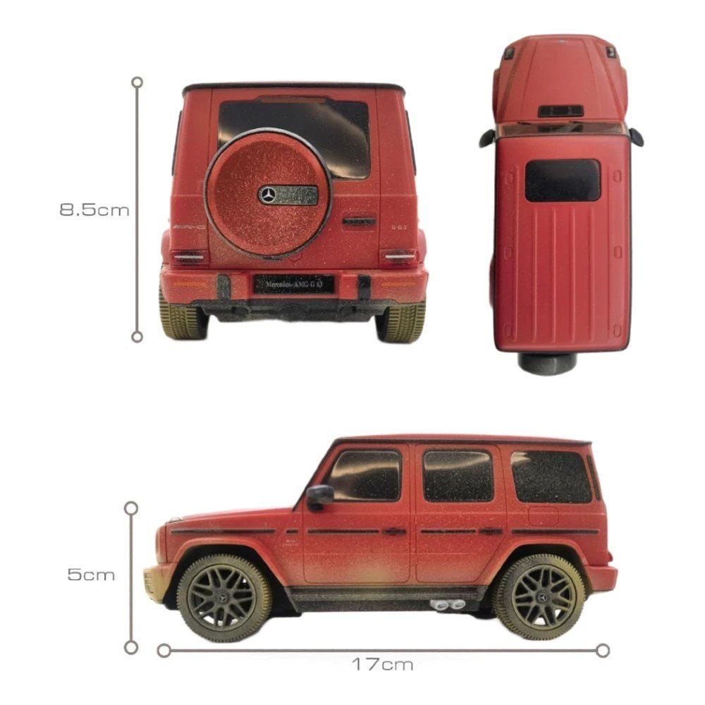 Mercedes AMG G63 Muddy Uzaktan Kumandalı Araba 2.4GHz Off Road RC Araba - Roket Oyuncak