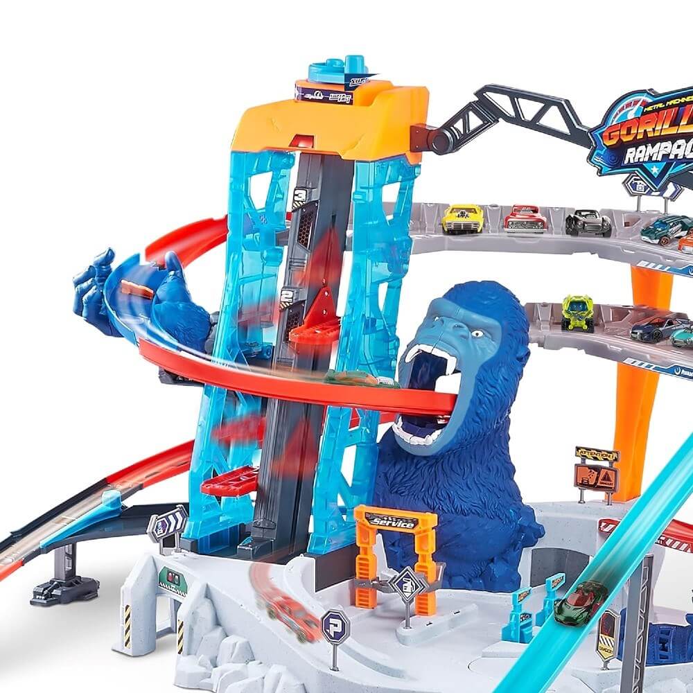 Metal Machines S1 Gorilla Dev Garaj Oyun Seti MEA03000 - Roket Oyuncak