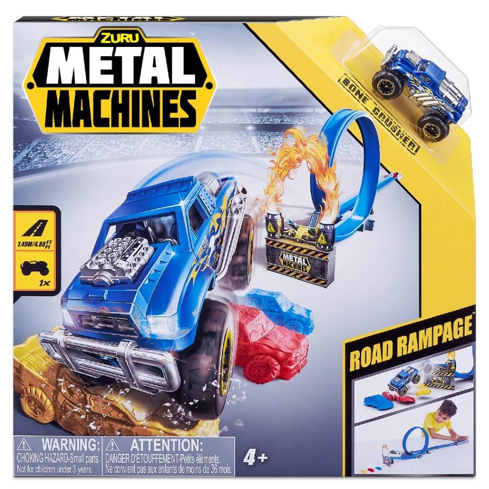 Metal Machines S1 Kızgın Yol Oyun Seti - Roket Oyuncak