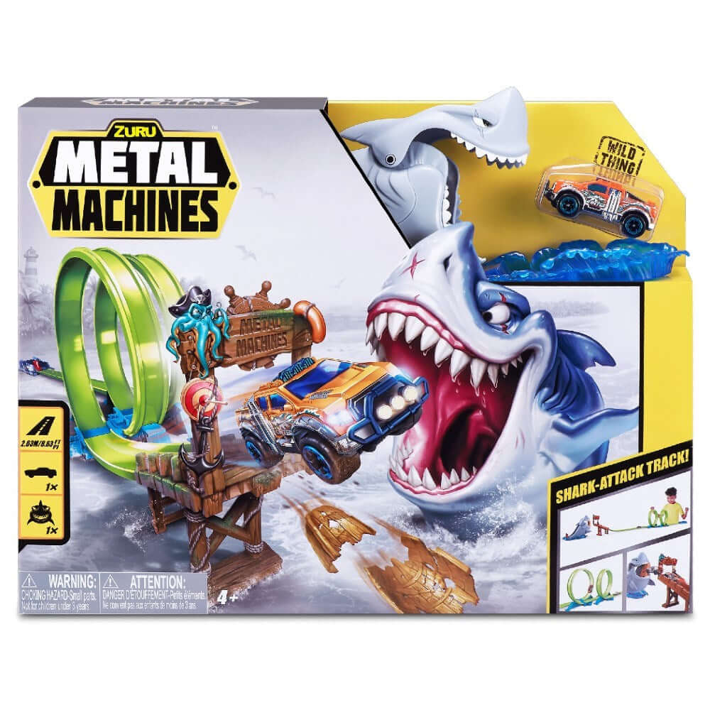 Metal Machines S1 Shark Oyun Seti - Roket Oyuncak