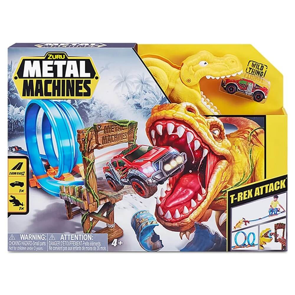 Metal Machines S1 T - Rex Oyun Seti - Roket Oyuncak