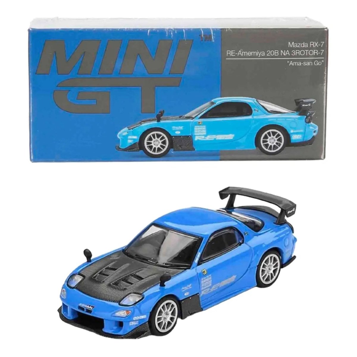 Mini GT 1:6 Mazda RX - 7 RE - Amemiya 20B NA 3ROTOR - 7 MGT01046 - Roket Oyuncak