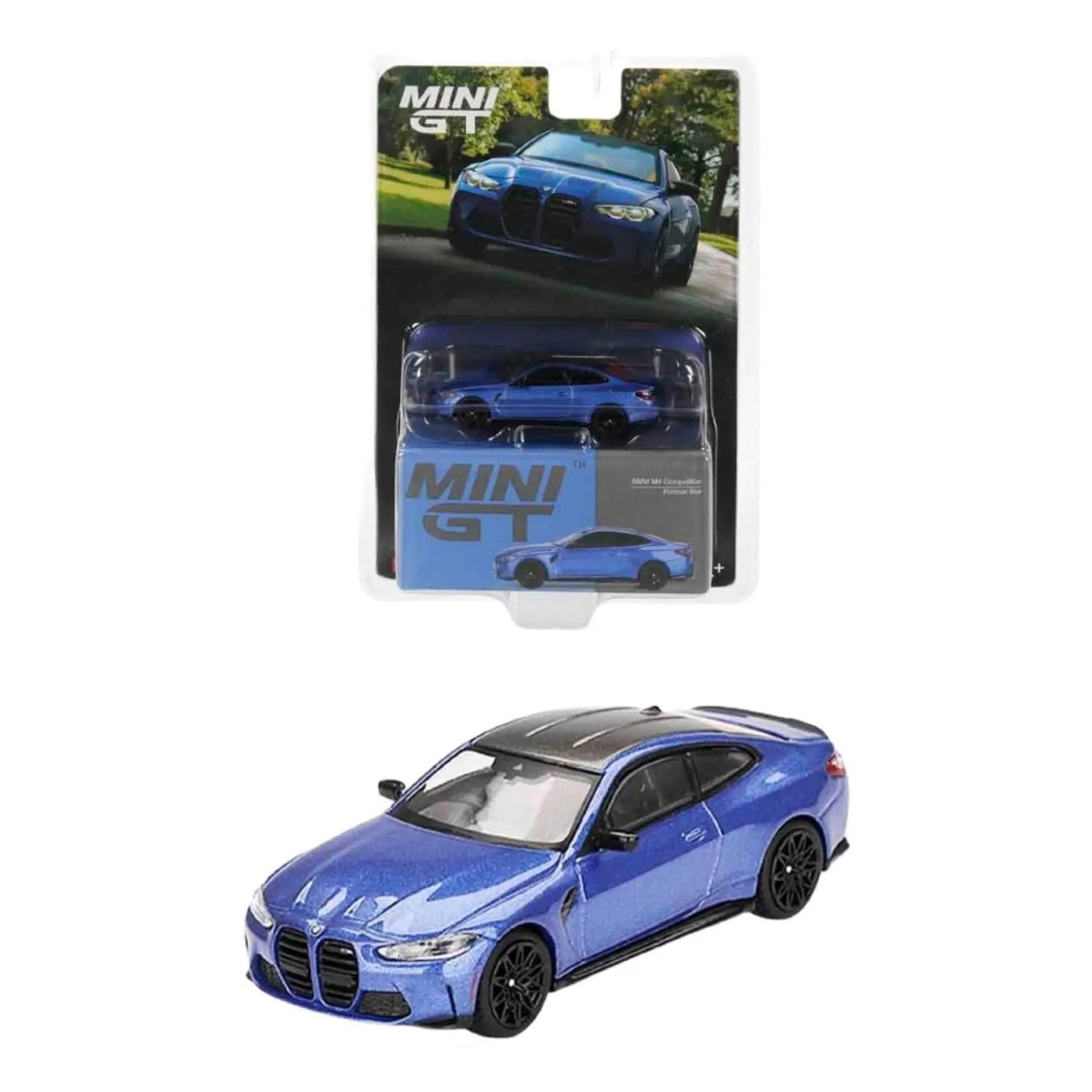Mini GT 1:64 BMW M4 Competition Portimao Blue MGT00845 - BL - Roket Oyuncak