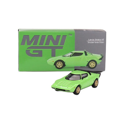 Mini GT 1:64 Lancia Stratos HF Stradale Verde Chiaro - Roket Oyuncak