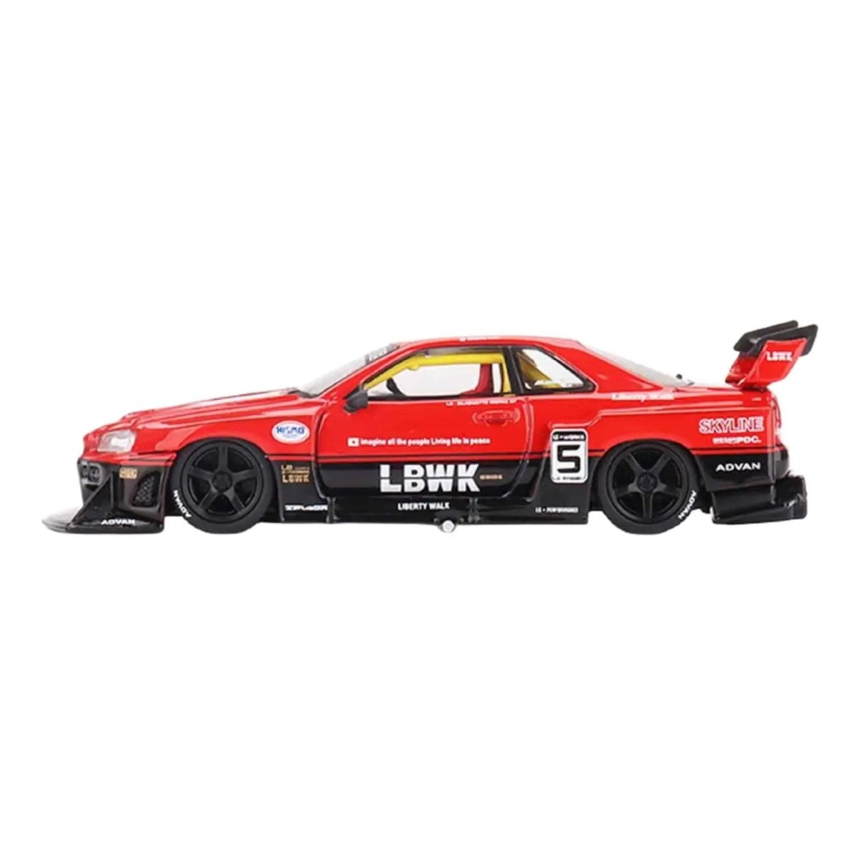 Mini GT 1:64 Nissan LB - ER34 Super Silhouette SKYLINE MGT00843 - Roket Oyuncak
