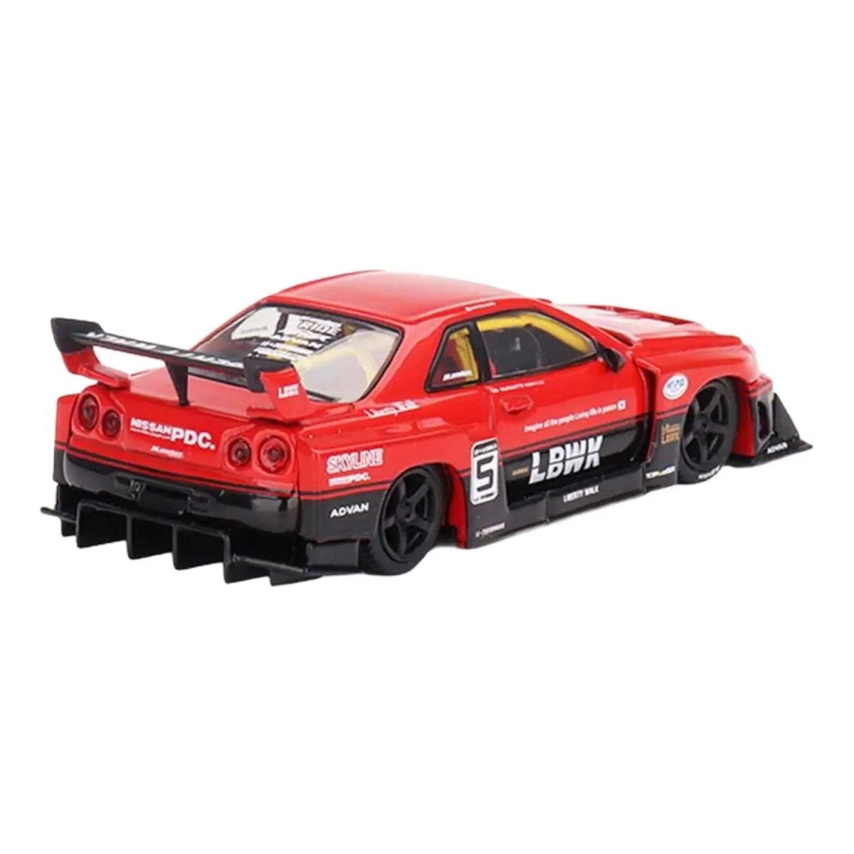 Mini GT 1:64 Nissan LB - ER34 Super Silhouette SKYLINE MGT00843 - Roket Oyuncak