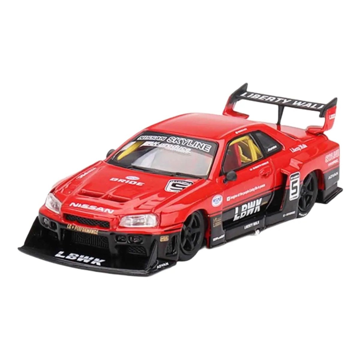 Mini GT 1:64 Nissan LB - ER34 Super Silhouette SKYLINE MGT00843 - Roket Oyuncak