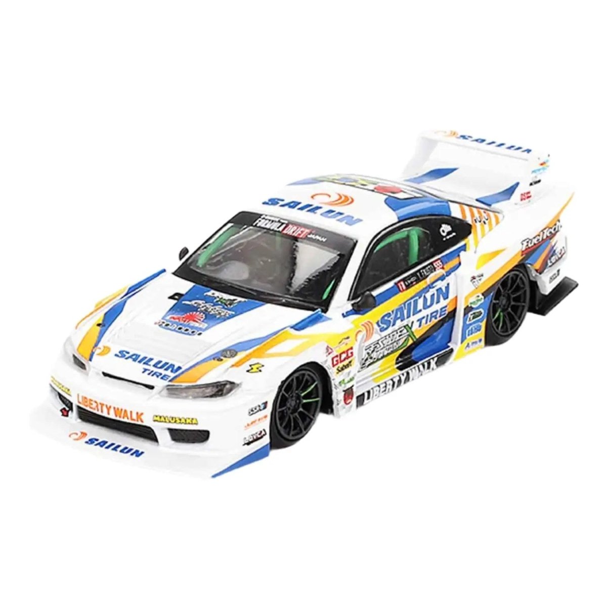 Mini GT 1:64 Nissan LB - Super Silhouette S15 SILVIA MGT00895 - BL - Roket Oyuncak