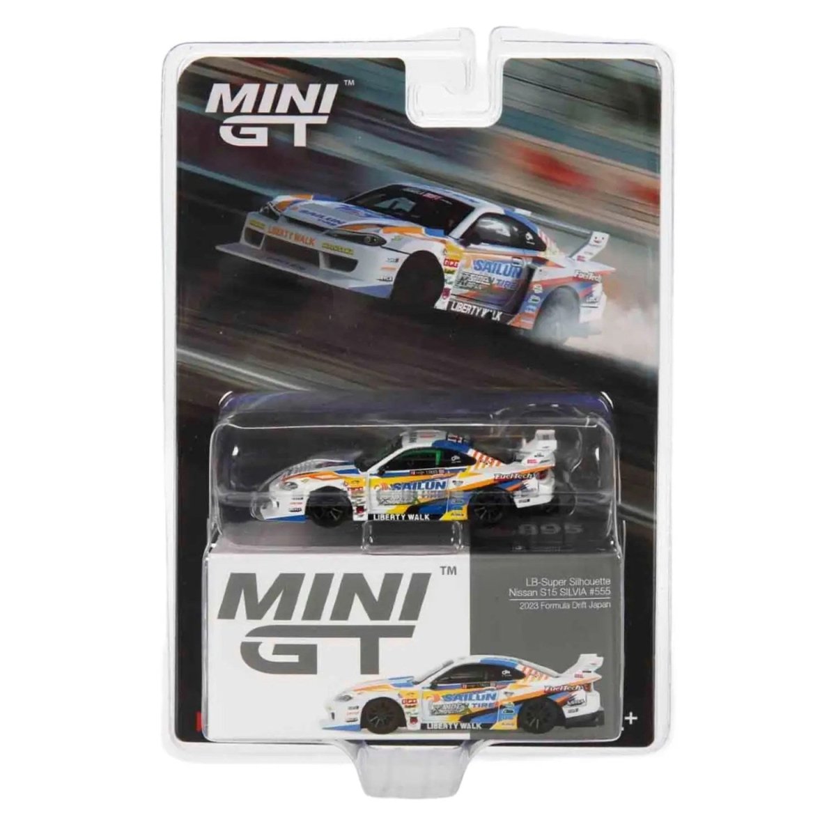 Mini GT 1:64 Nissan LB - Super Silhouette S15 SILVIA MGT00895 - BL - Roket Oyuncak