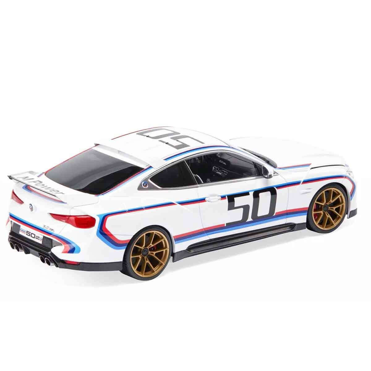 Mini GT Bmw 3.0 CSL White LHD MGT00863 - BL - Roket Oyuncak