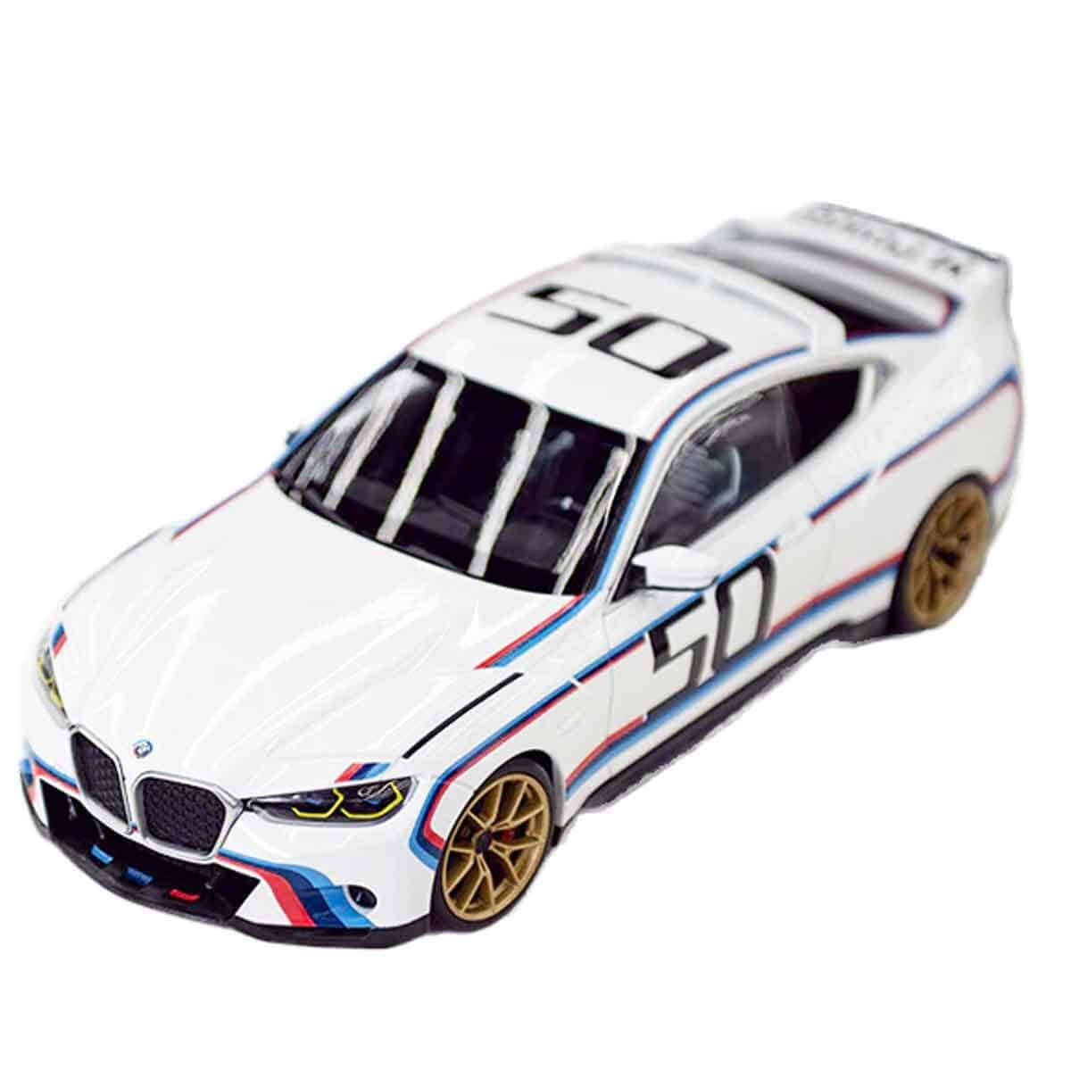 Mini GT Bmw 3.0 CSL White LHD MGT00863 - BL - Roket Oyuncak