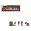 Mini GT Figurine UPS Driver and Workers - Roket Oyuncak