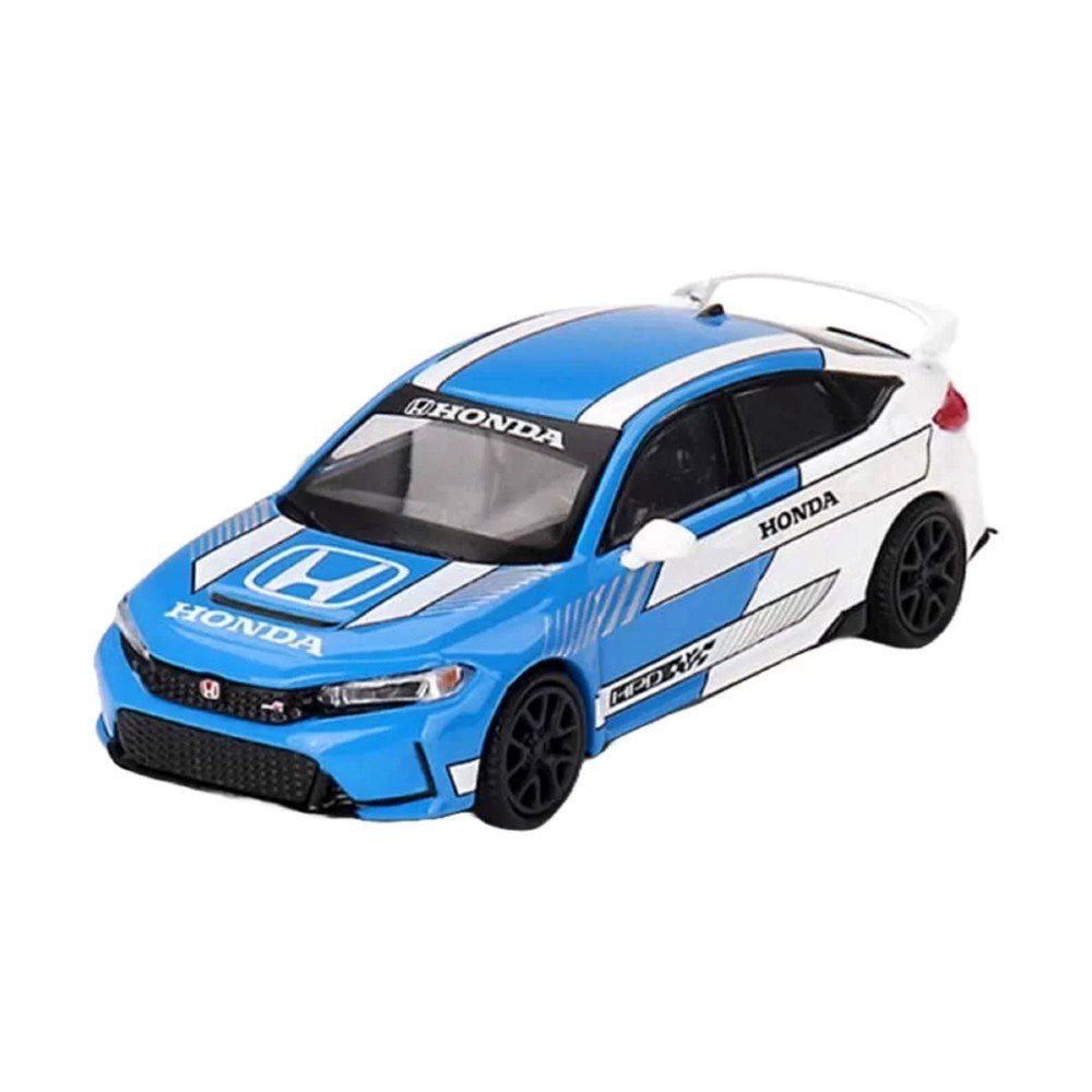 Mini GT Honda Civic Type R 2023 Pace Car Blue MGT00753 - Roket Oyuncak