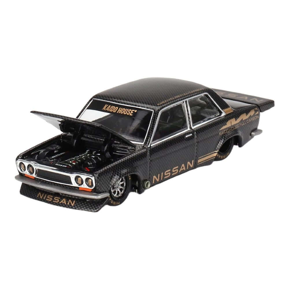 Mini GT Kaido House Datsun 510 Pro Street Full Carbon V1 - Roket Oyuncak