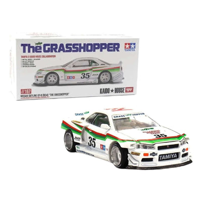Mini GT Kaido House Nissan Skyline GT R R34 The Grasshopper - Roket Oyuncak