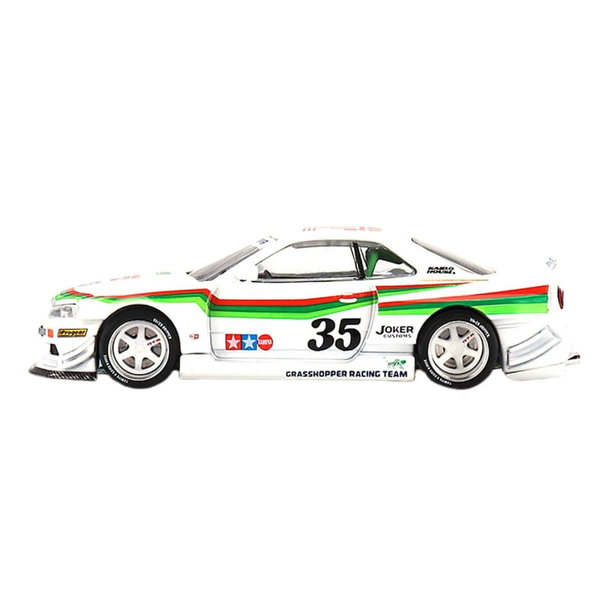 Mini GT Kaido House Nissan Skyline GT R R34 The Grasshopper - Roket Oyuncak