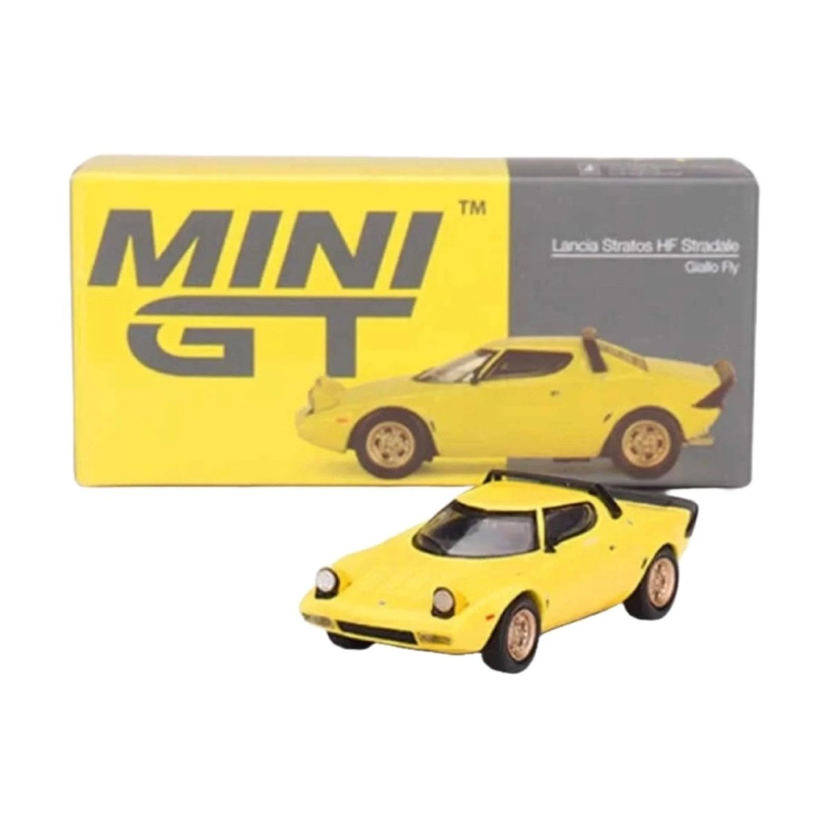 Mini GT Lancia Stratos HF Stradale Giallo Fly MGT00771 - Roket Oyuncak