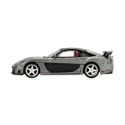 Mini GT Mazda RX - 7 VeilSide Fortune7 Grey LHD MGT01057 - L - Roket Oyuncak