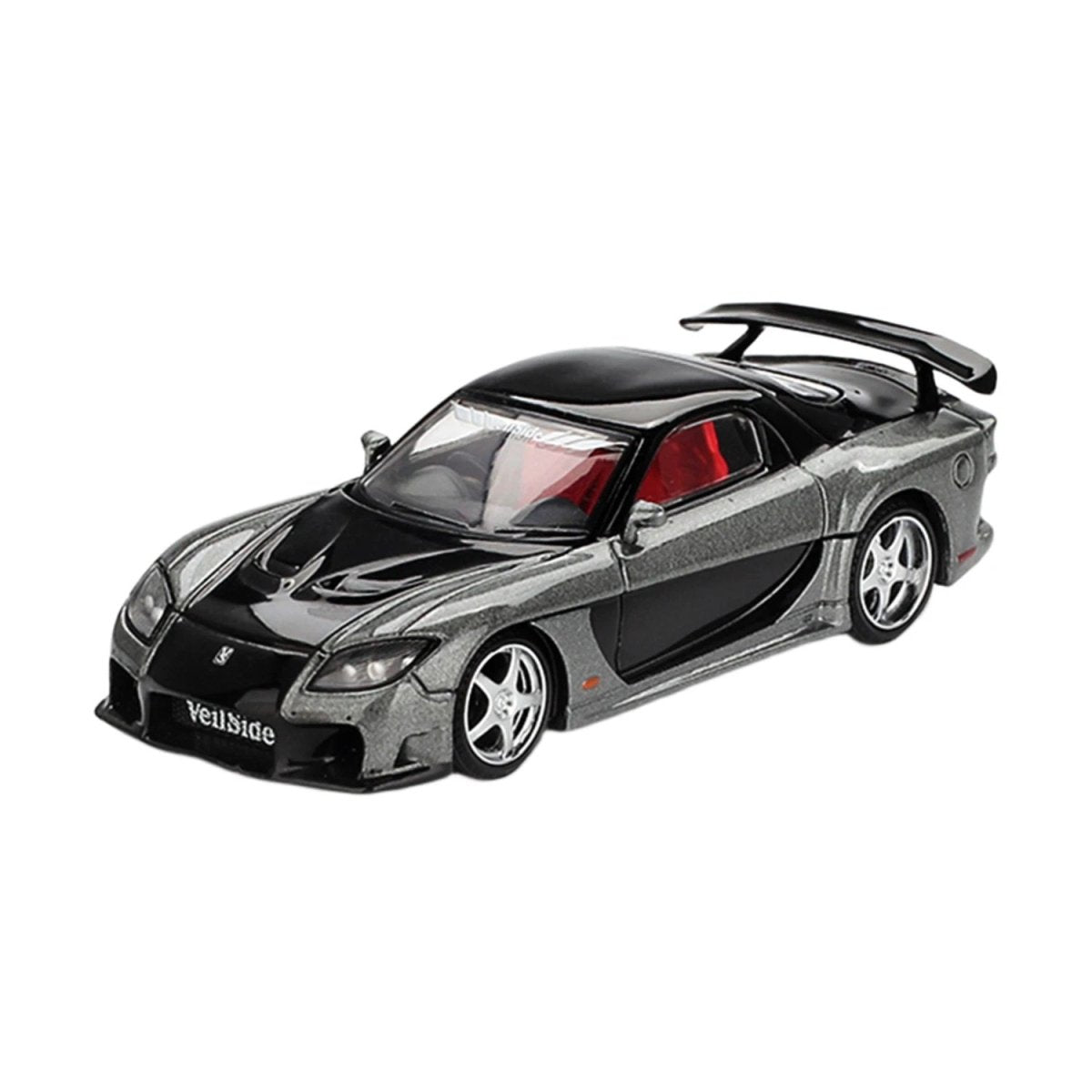 Mini GT Mazda RX - 7 VeilSide Fortune7 Grey LHD MGT01057 - L - Roket Oyuncak
