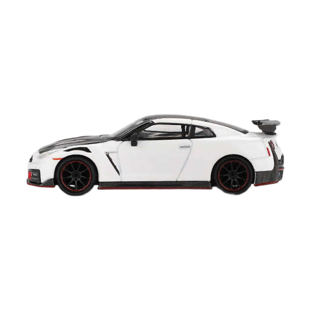 Mini GT Nissan GT R Nismo R35 2024 Brilliant White MGT01045 - Roket Oyuncak