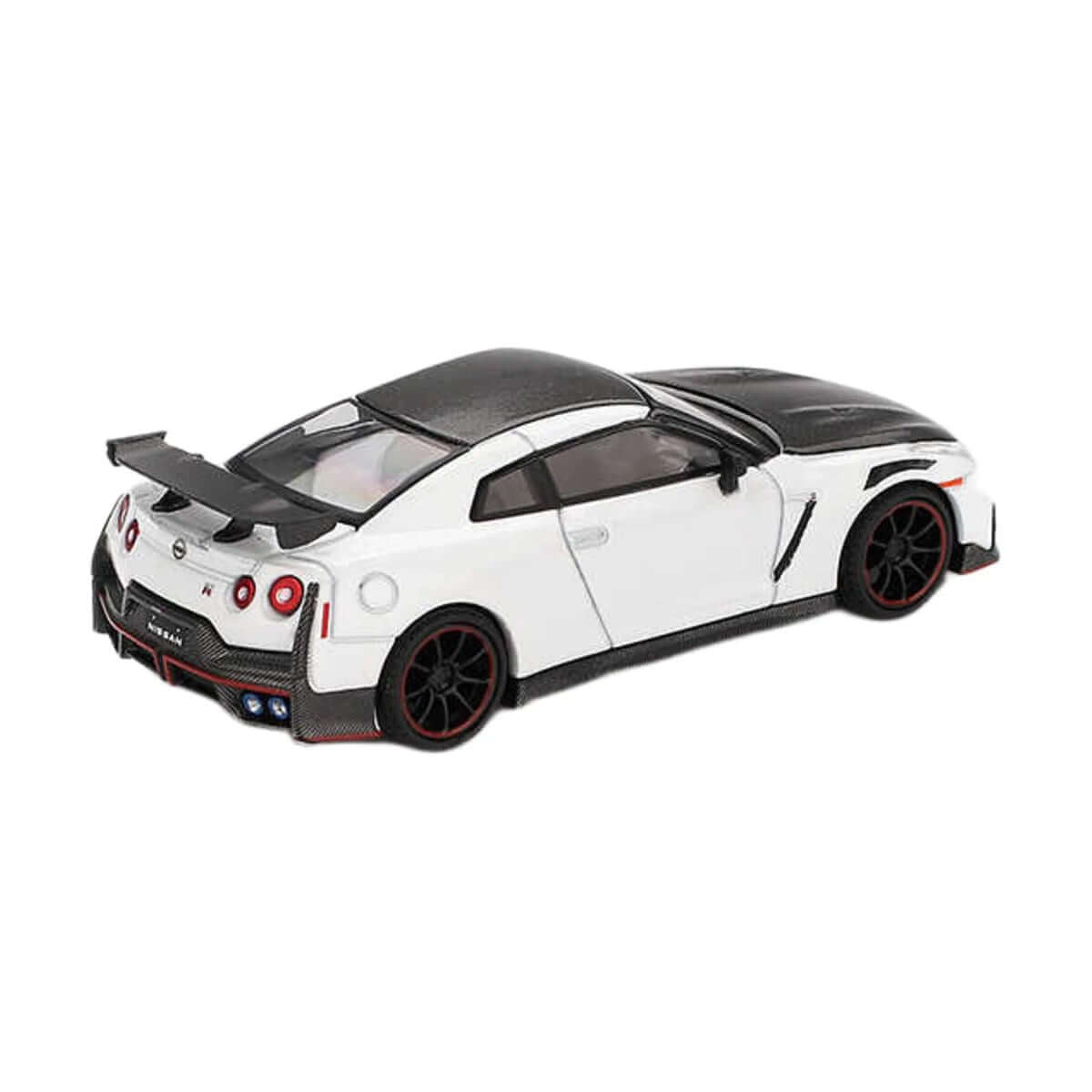 Mini GT Nissan GT R Nismo R35 2024 Brilliant White MGT01045 - Roket Oyuncak