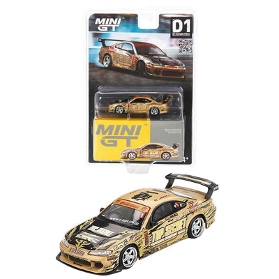 Mini GT Nissan Silvia S15 Top Secret D1GP MGT00714 - BL - Roket Oyuncak