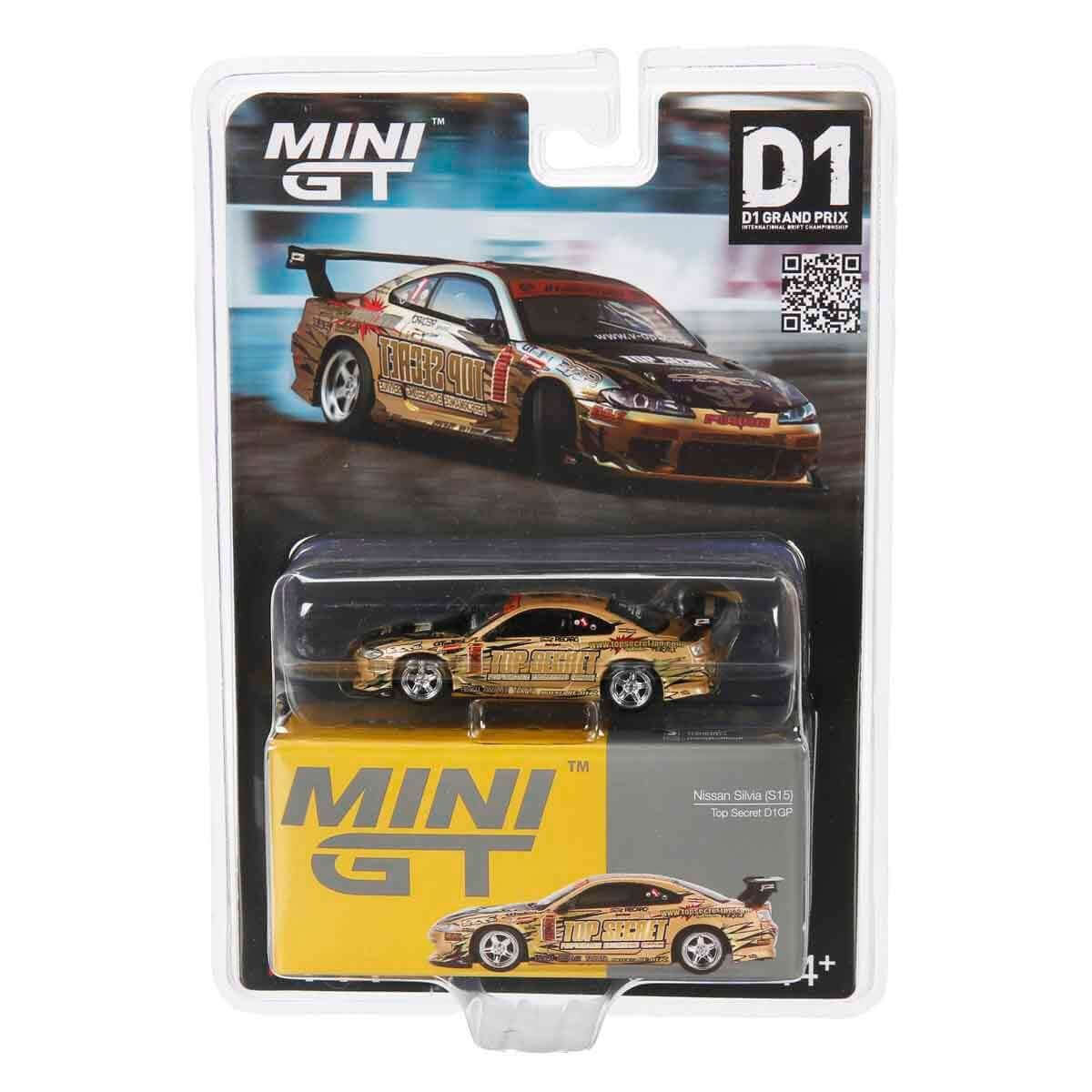 Mini GT Nissan Silvia S15 Top Secret D1GP MGT00714 - BL - Roket Oyuncak