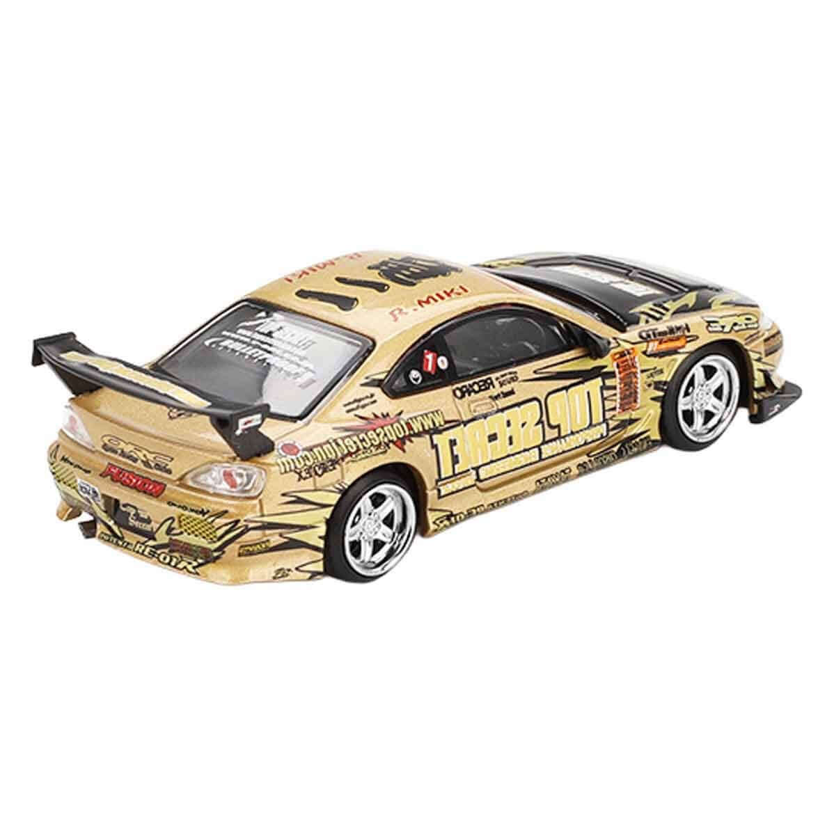 Mini GT Nissan Silvia S15 Top Secret D1GP MGT00714 - BL - Roket Oyuncak