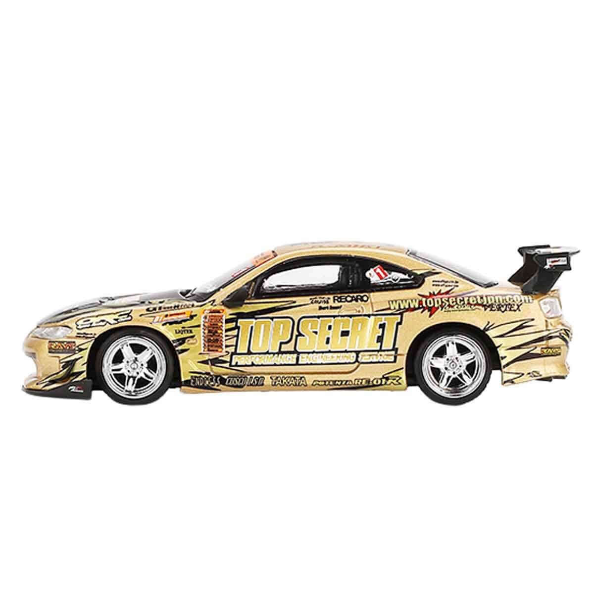 Mini GT Nissan Silvia S15 Top Secret D1GP MGT00714 - BL - Roket Oyuncak