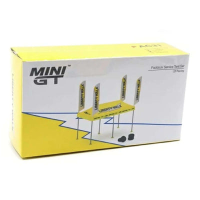 Mini GT Paddock Service Tent Set LB Racing MGTAC31 - Roket Oyuncak