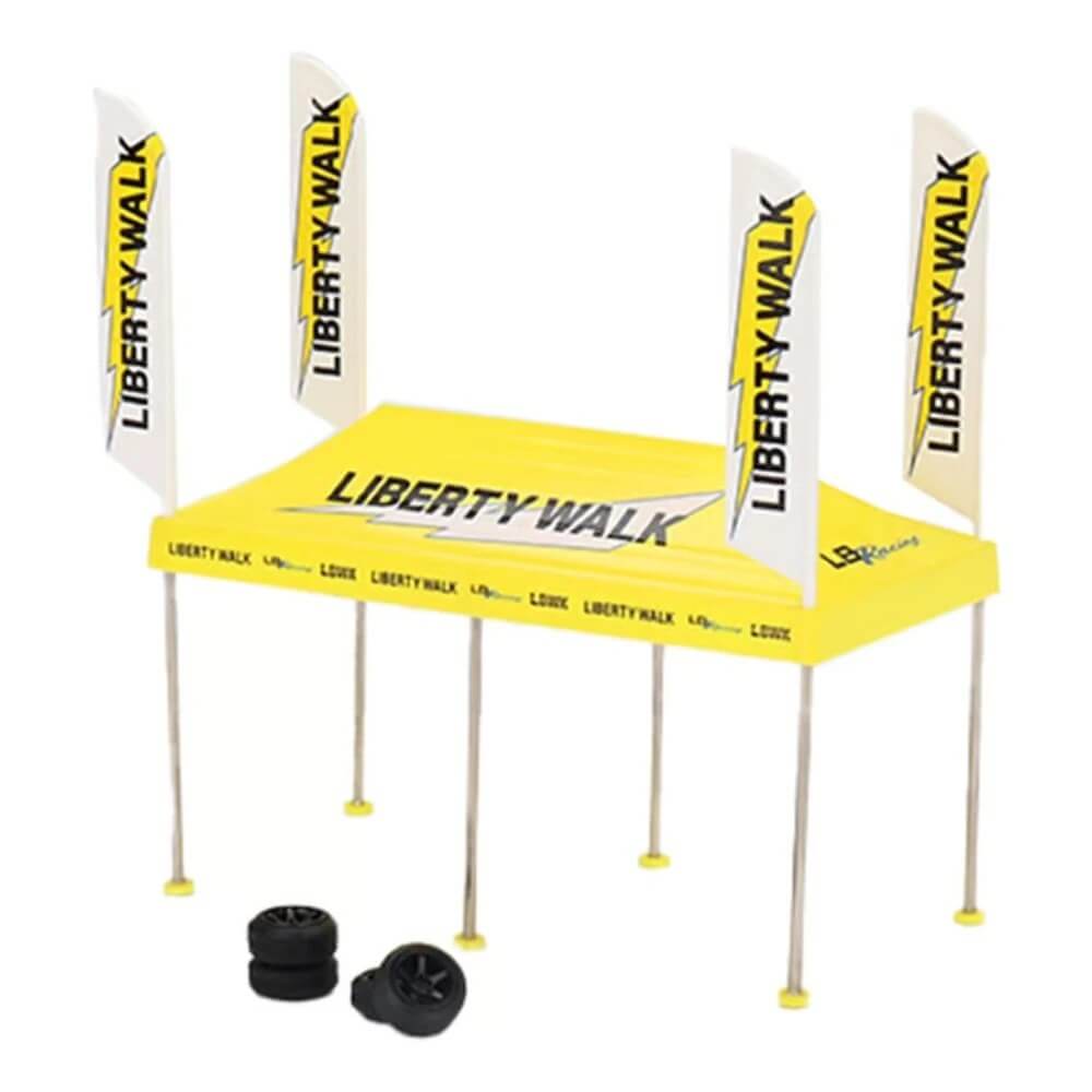 Mini GT Paddock Service Tent Set LB Racing MGTAC31 - Roket Oyuncak