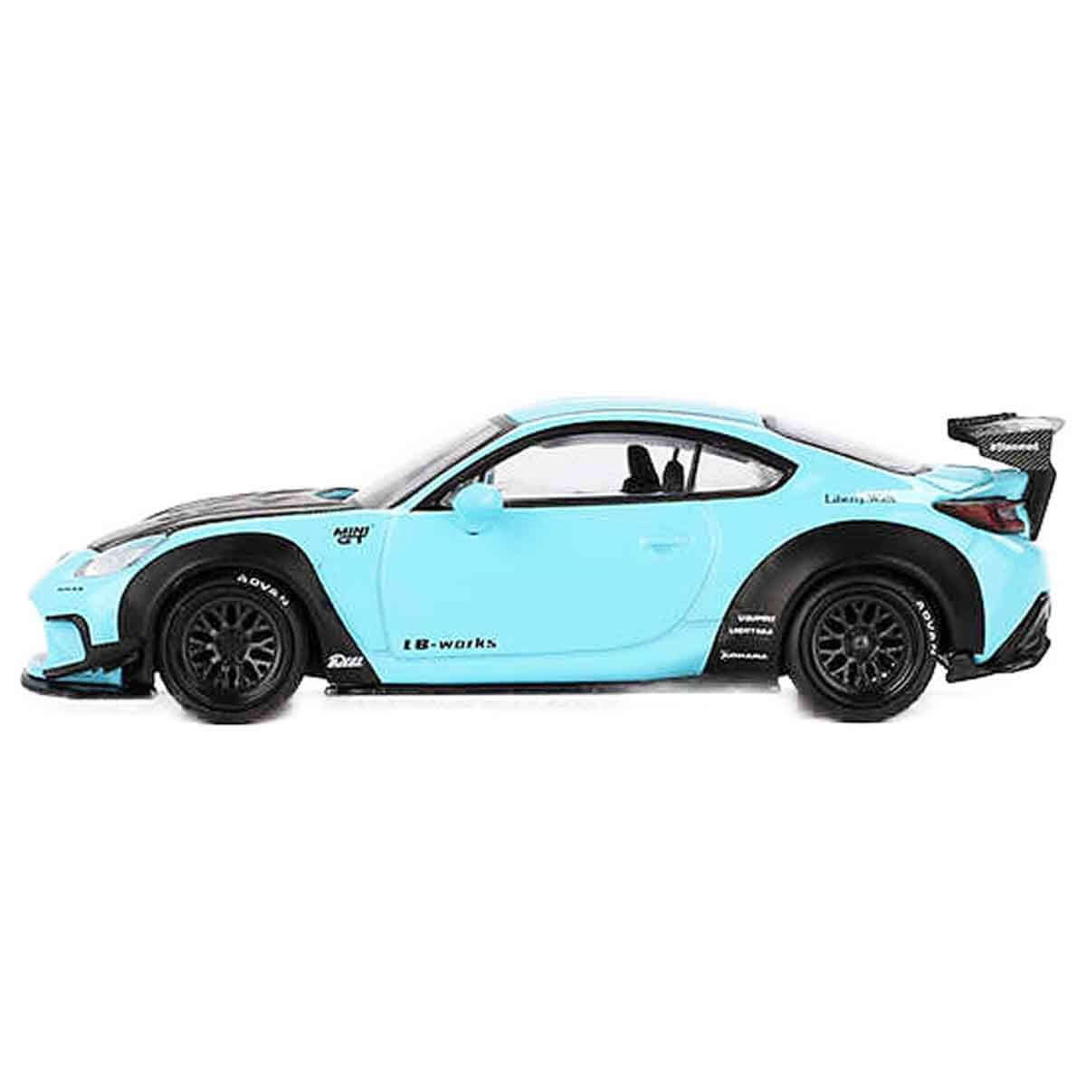 Mini GT Toyota Gr86 LB Nation Baby Blue MGT00873 - BL - Roket Oyuncak