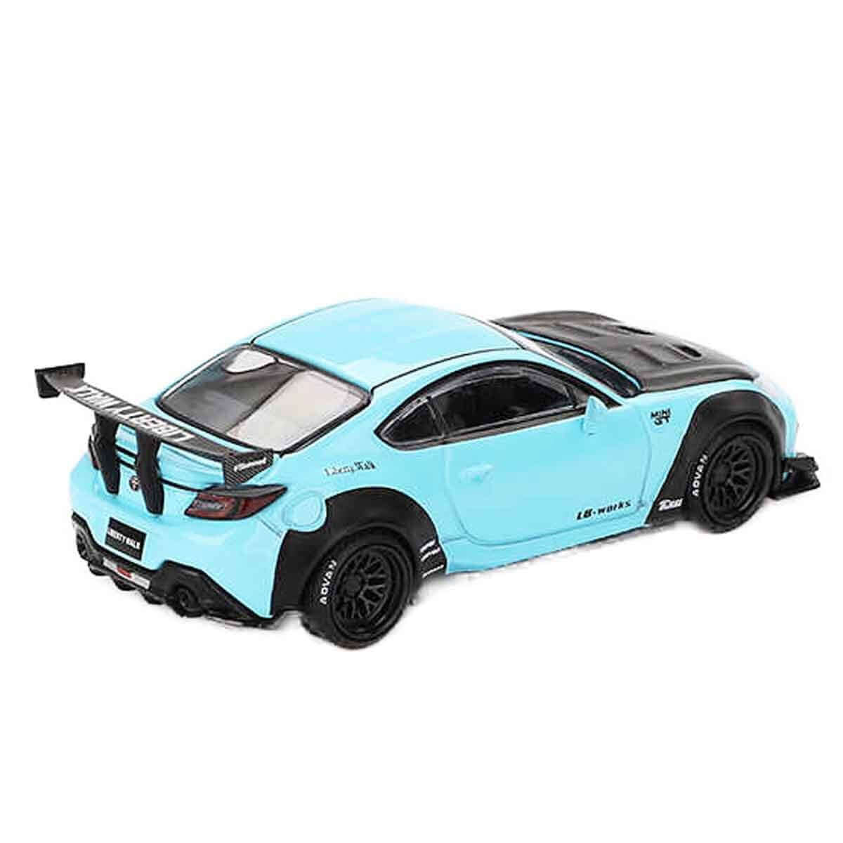Mini GT Toyota Gr86 LB Nation Baby Blue MGT00873 - BL - Roket Oyuncak