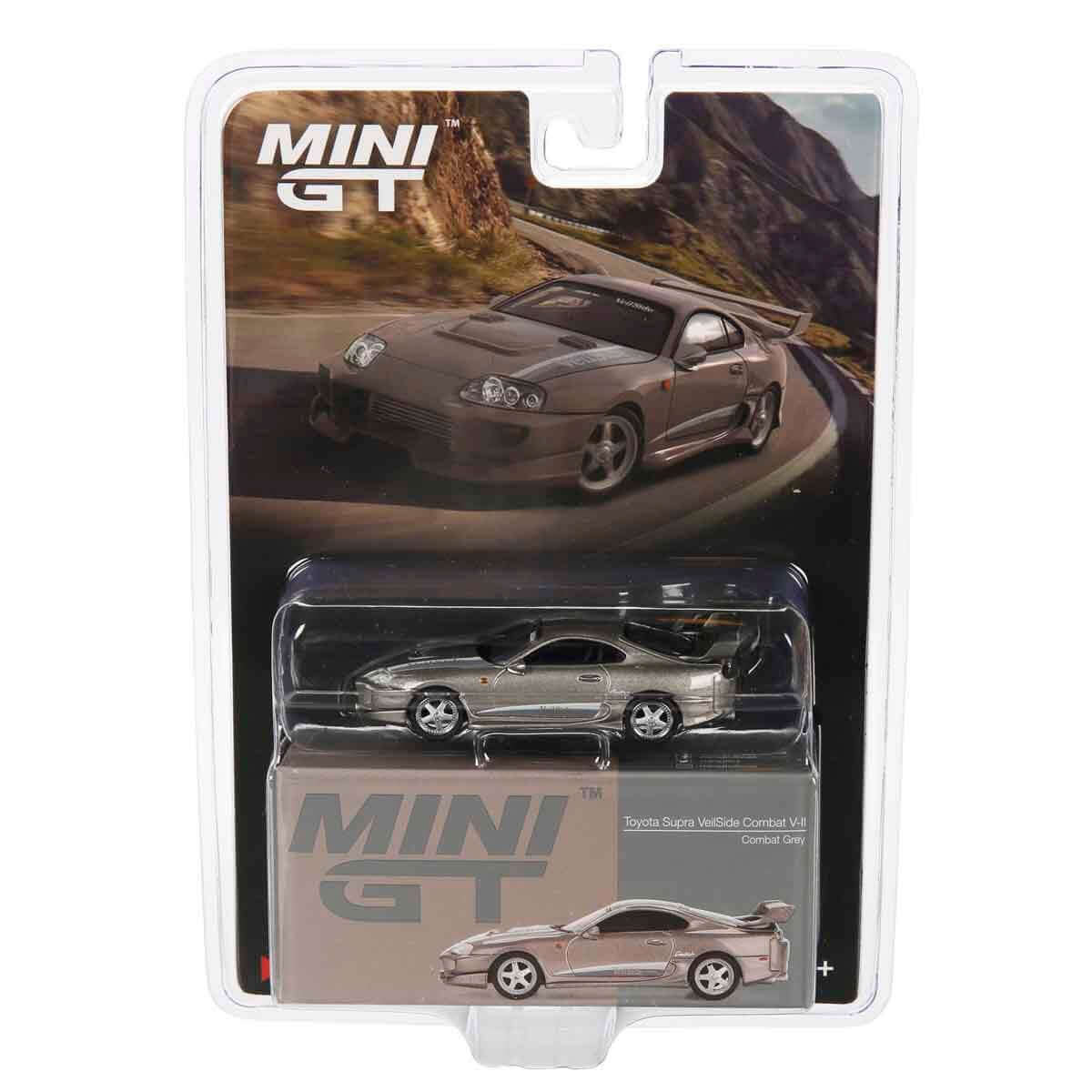 Mini GT Toyota Supra Veilsidef Combat V II Grey MGT00978 - BL - Roket Oyuncak