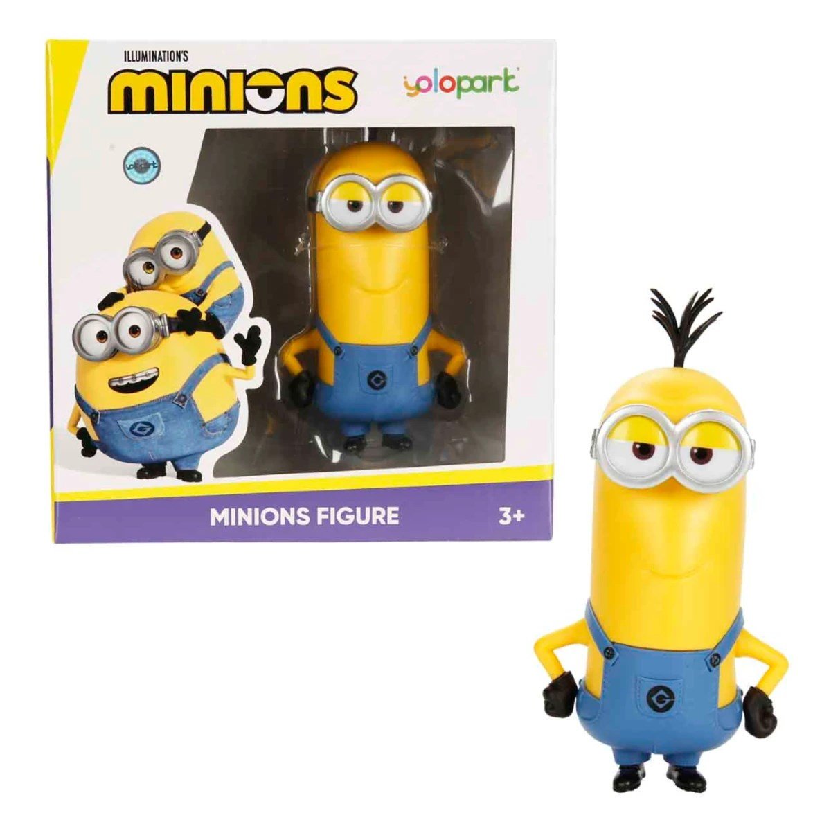 Minions Kevin Figürü 13 cm Boyunda, Kararlı ve Lider Ruhlu Minyonlar Karakter Figürü - Roket Oyuncak