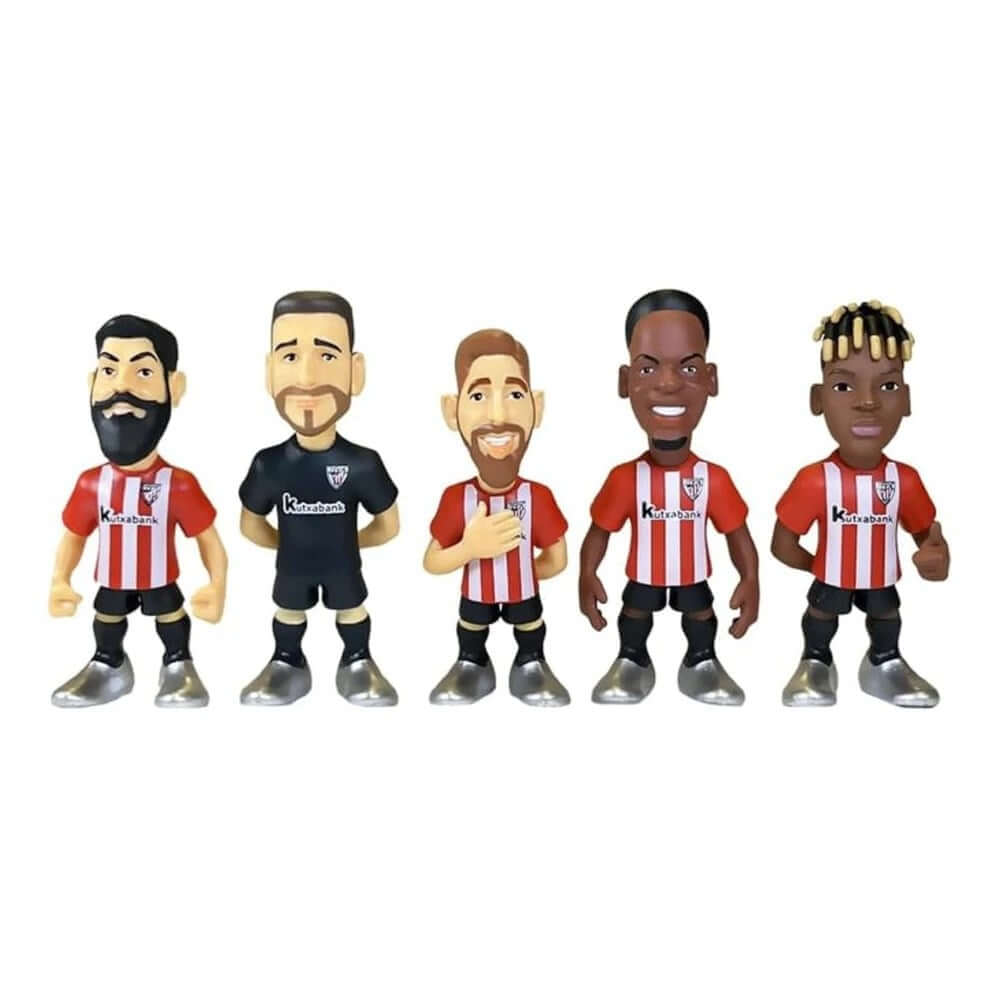 Minix 5'li Figür Seti 7 Cm Athletic Bilbao - Roket Oyuncak