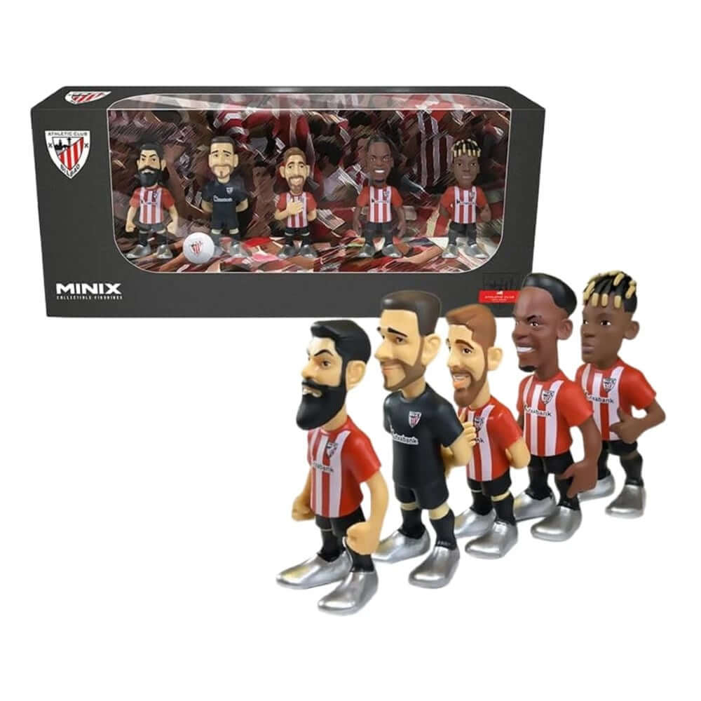 Minix 5'li Figür Seti 7 Cm Athletic Bilbao - Roket Oyuncak