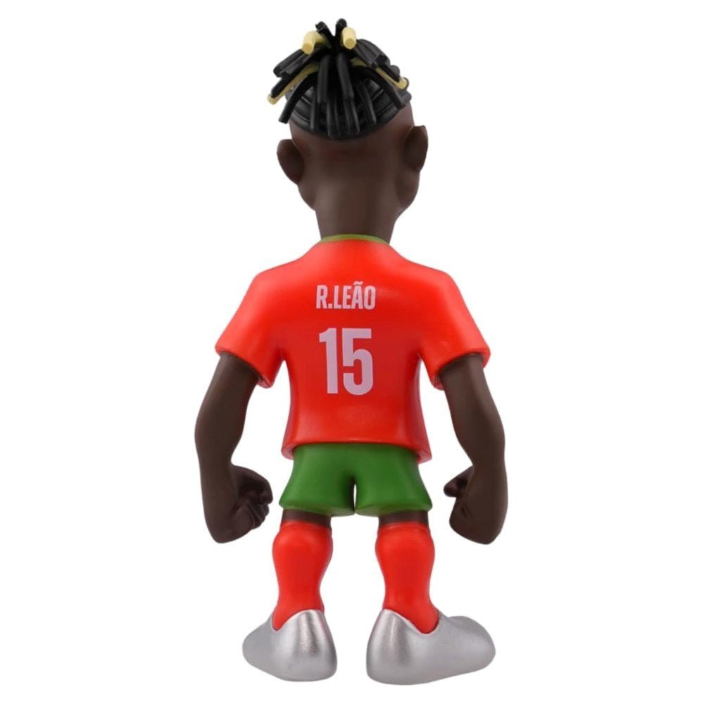 Minix Football Stars Portekiz Rafael Leão 12 cm Boyunda, Portekiz Milli Takım Formalı ve Özel Tasarım Koleksiyon Figürü (15) - Roket Oyuncak